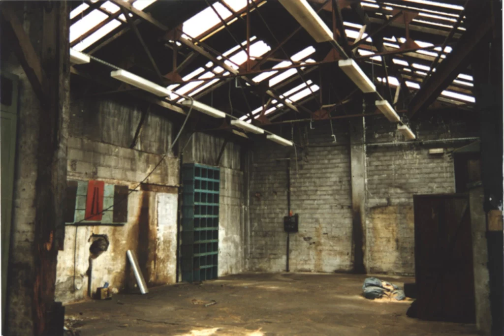 ancienne usine avant rénovation en loft
