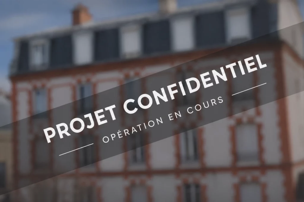Projet confidentiel de mise en copropriété d’un immeuble de rapport avec commerces en région parisienne